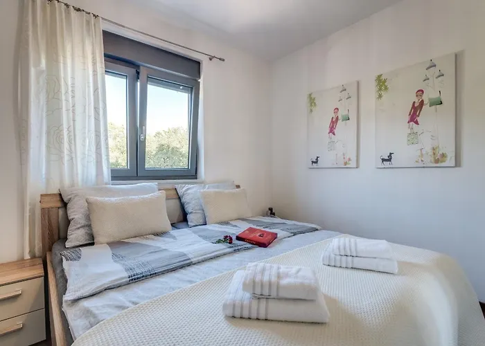 Luxury With Pool Near The Beach, Great View - Traveler Tourist Agency Krk - Id 2135 别墅